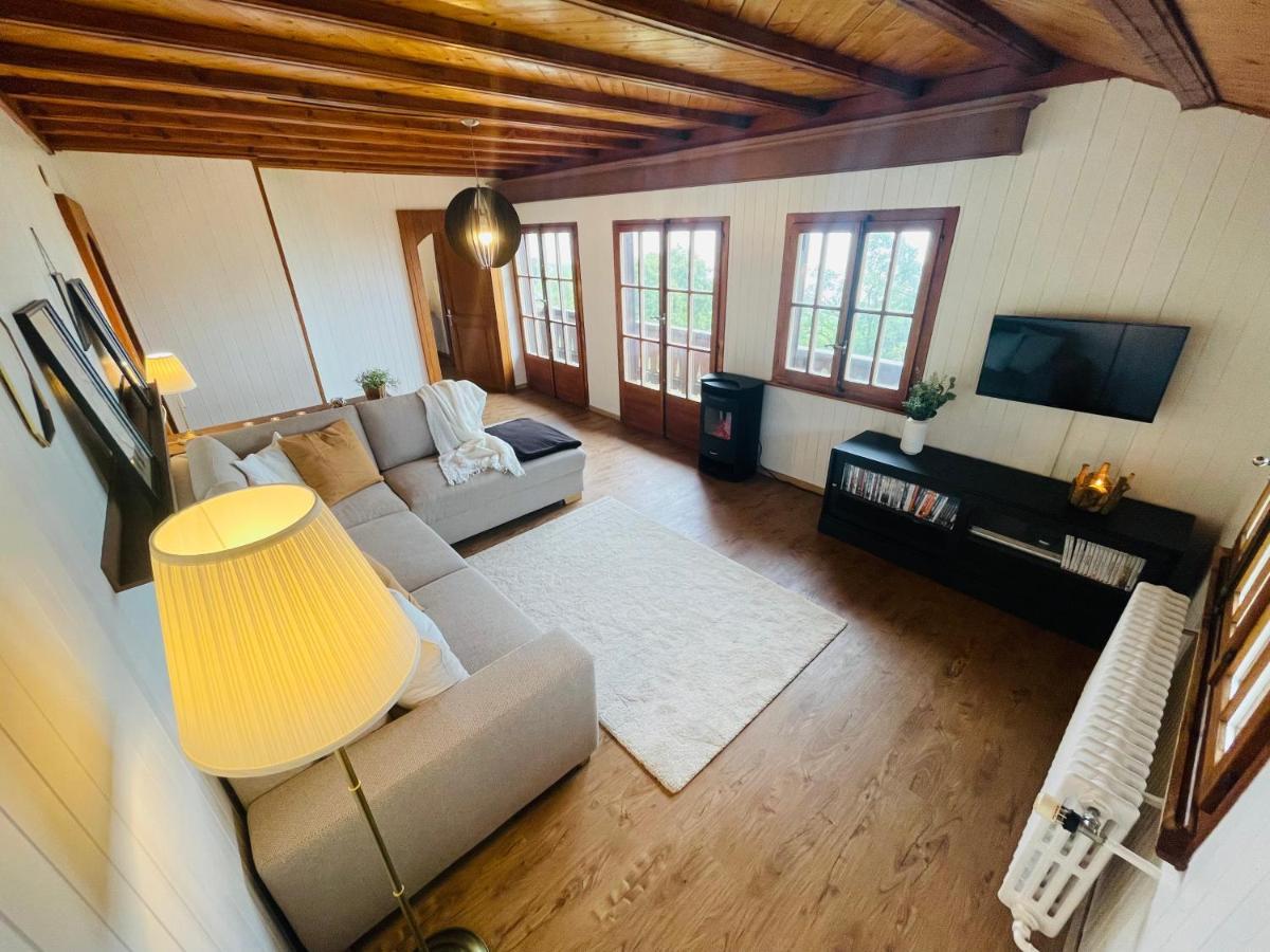 Chalet 4 Personnes Avec Sauna Лейсен Экстерьер фото