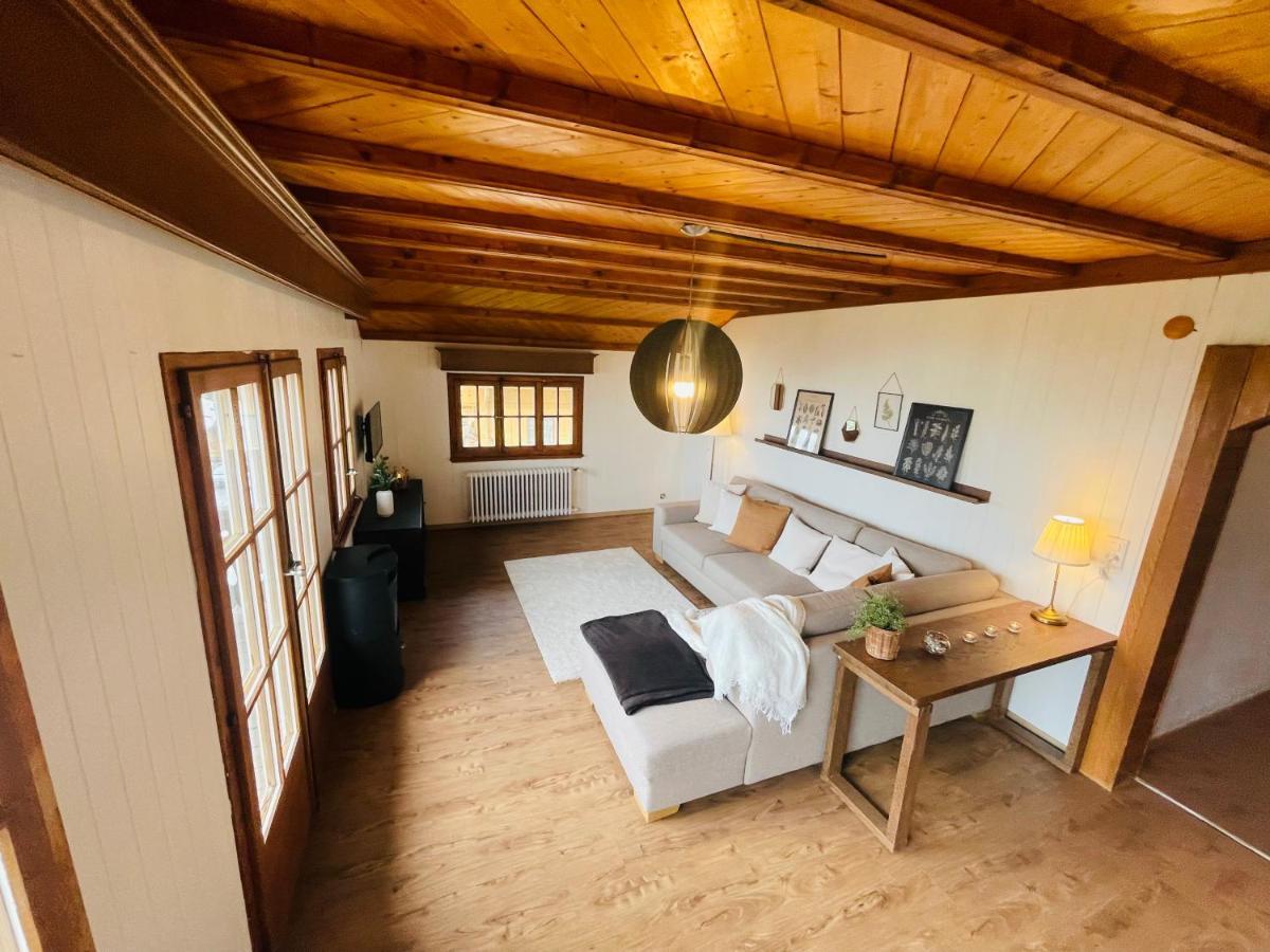Chalet 4 Personnes Avec Sauna Лейсен Экстерьер фото