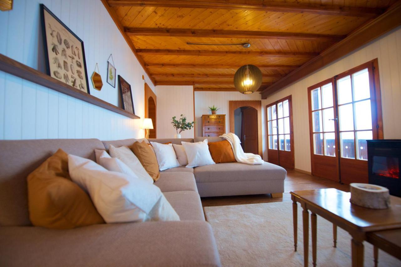 Chalet 4 Personnes Avec Sauna Лейсен Экстерьер фото