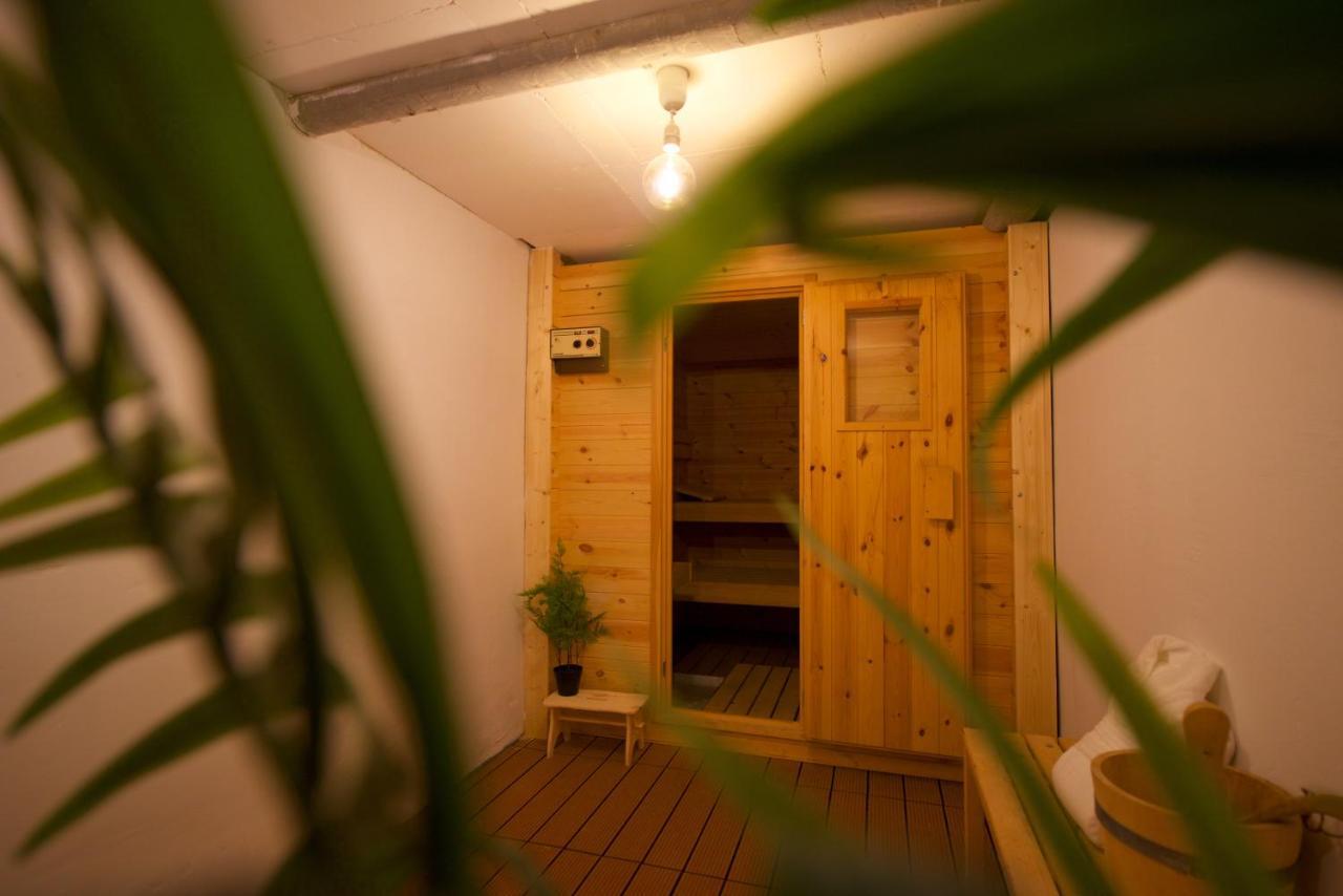Chalet 4 Personnes Avec Sauna Лейсен Экстерьер фото