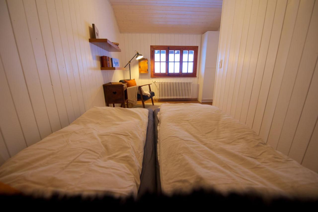 Chalet 4 Personnes Avec Sauna Лейсен Экстерьер фото