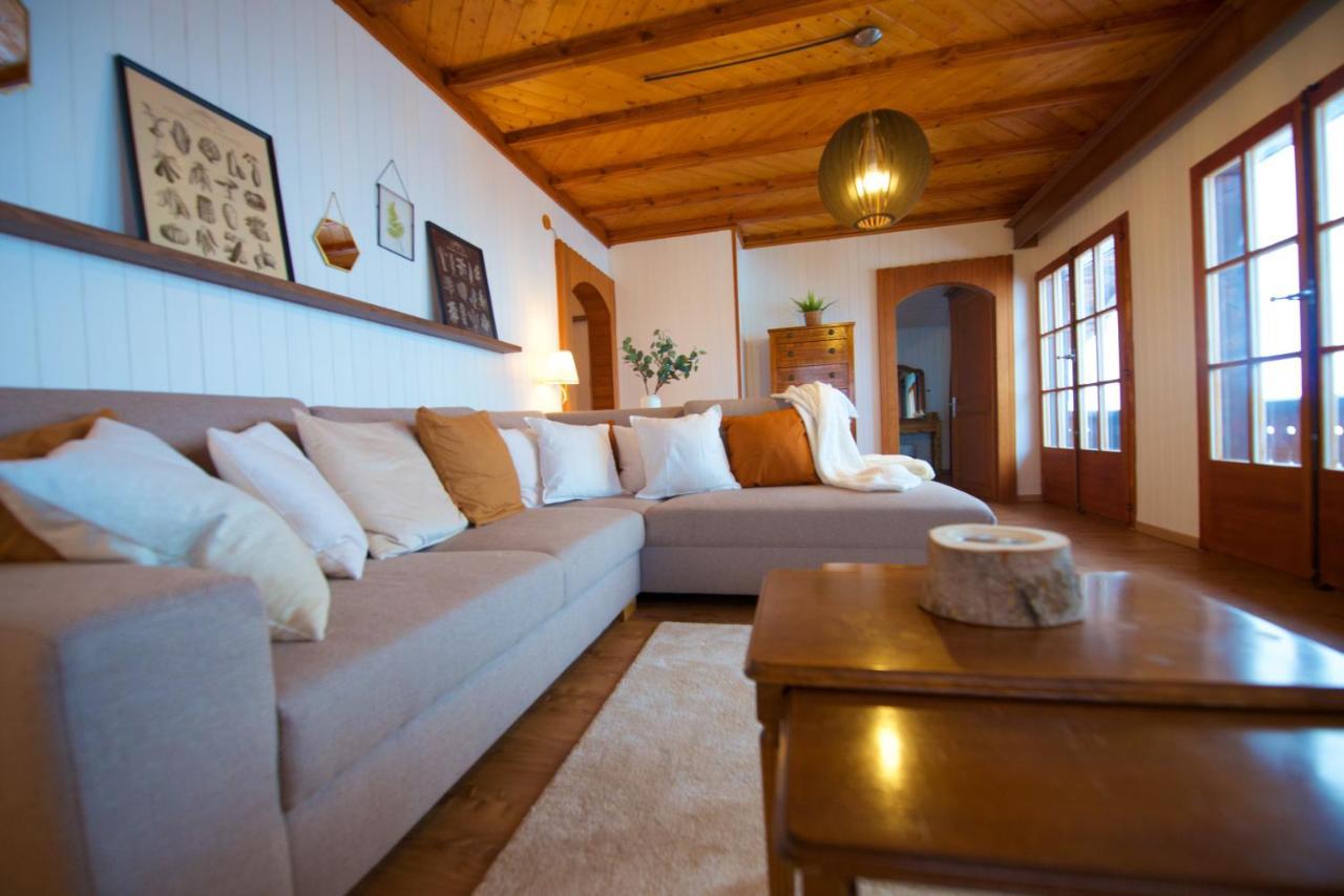 Chalet 4 Personnes Avec Sauna Лейсен Экстерьер фото